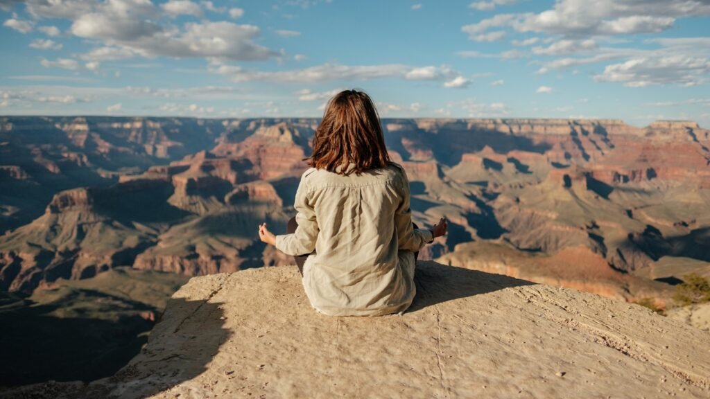 Stress Management Counseling in Chicago: Find Balance with PS-ITS Counseling 5 woman sitting on hill