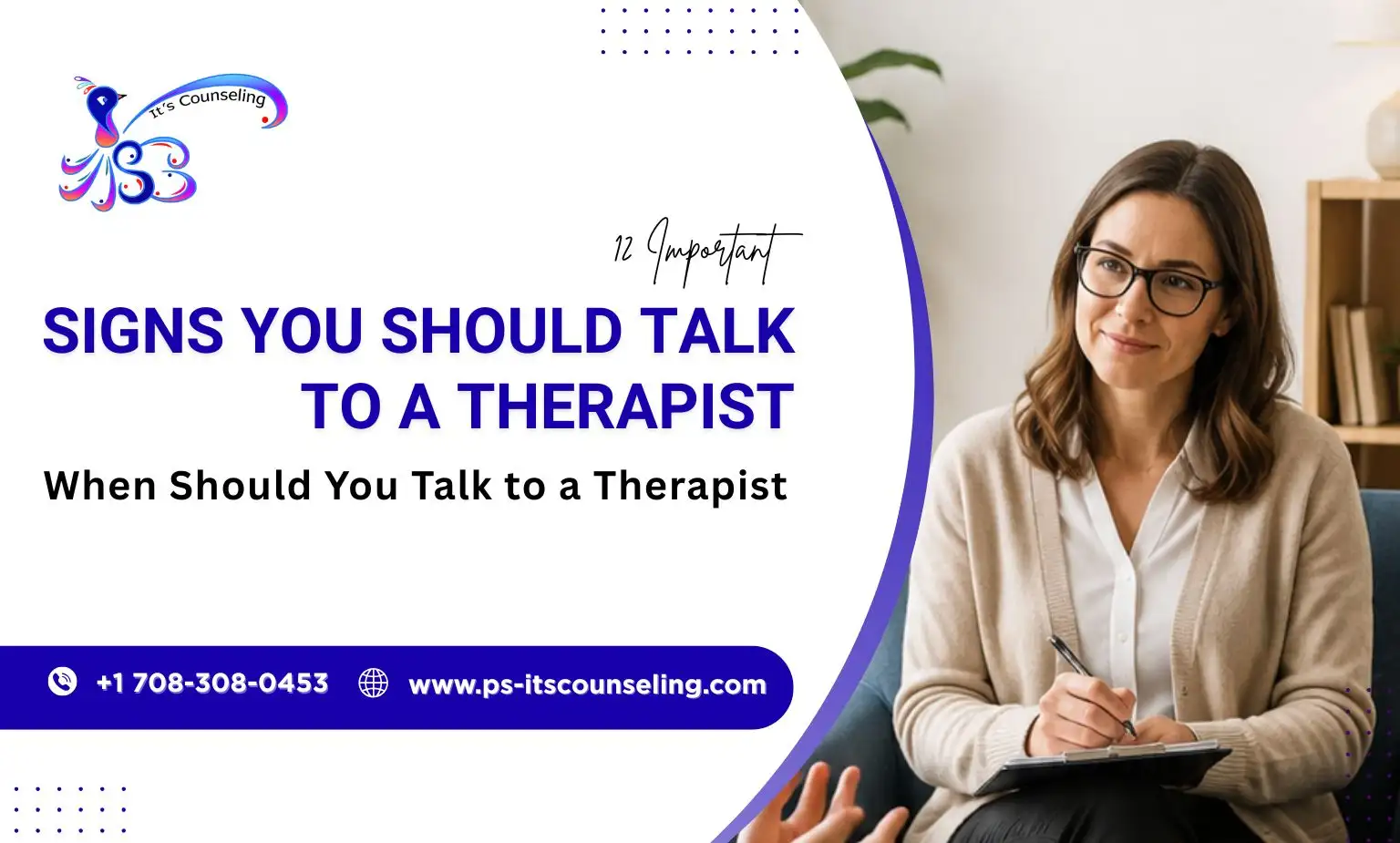 Signs You Need Therapy When Should You Talk to a Therapist
