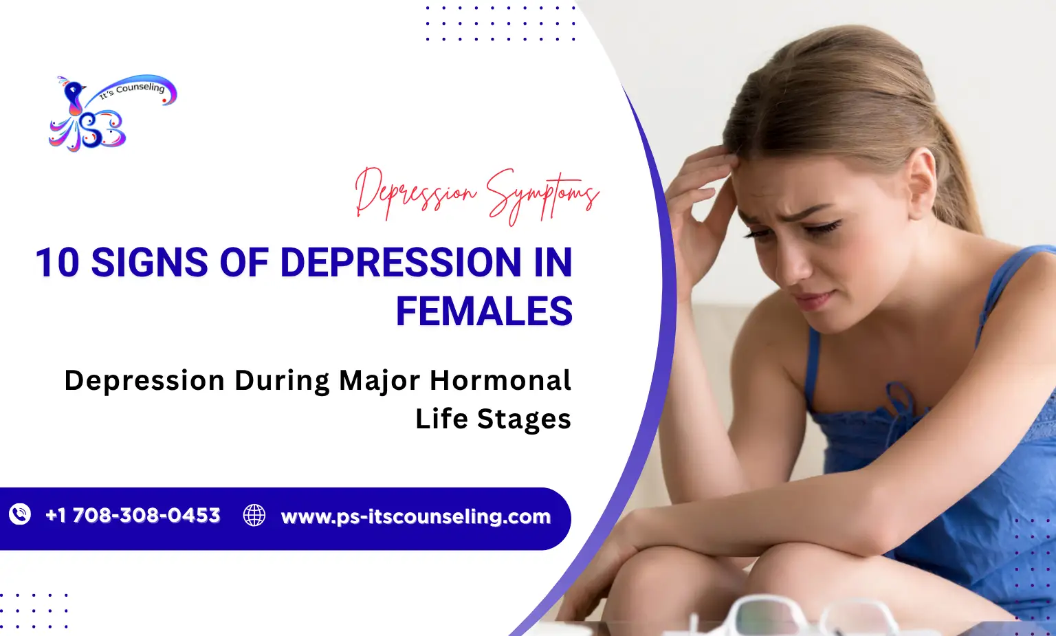 signs of depression in females